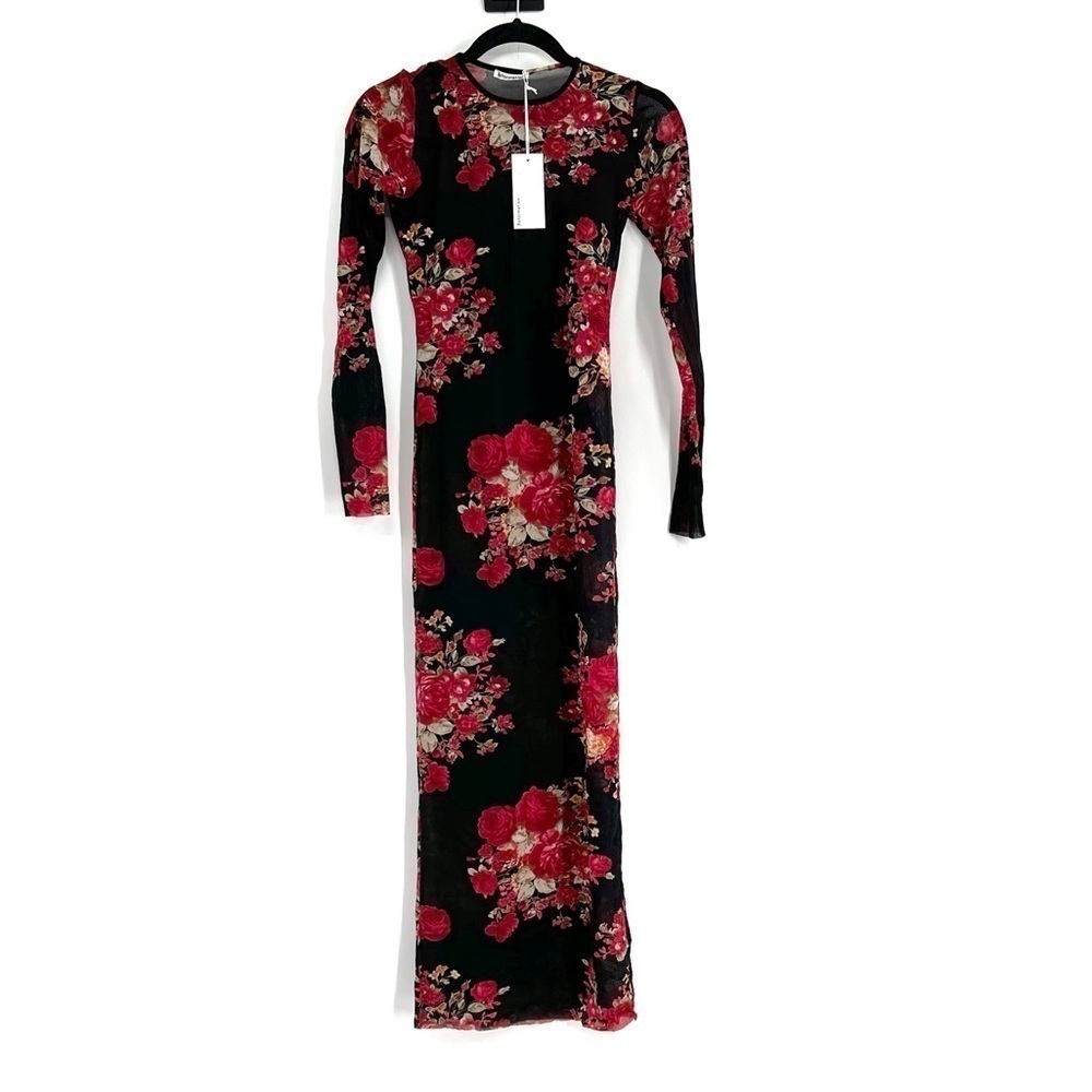 Reformation Niagara Knit Dress Color Red Roses Red Roses Red Roses XS worn once